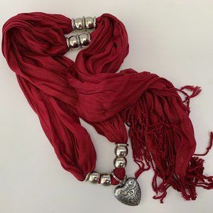 Ravishing Red Fashion Scarf